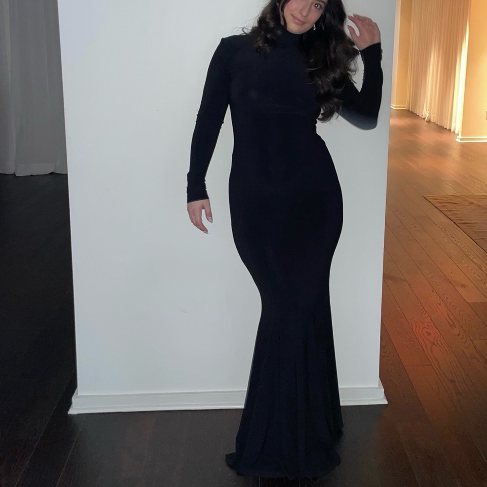 Norma Kamali Open Back Dress
